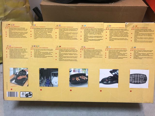 Parrilla eléctrica 1600 W