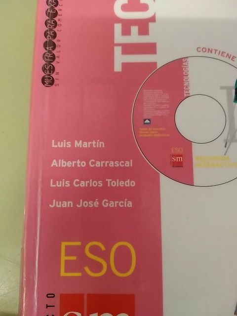 Libro de Tecnología de 3° ESO