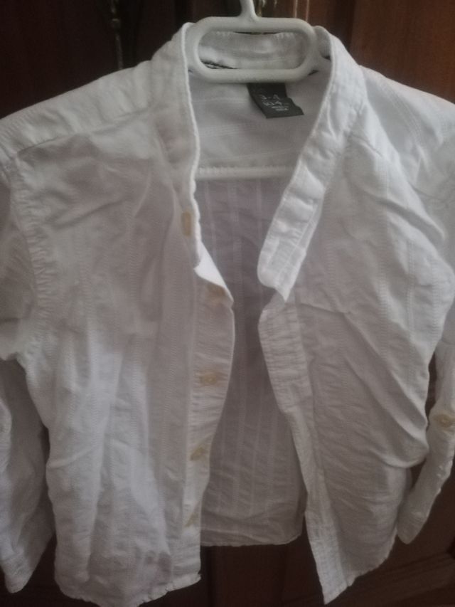 lote 3 camisas vestir verano niño 3-5 años