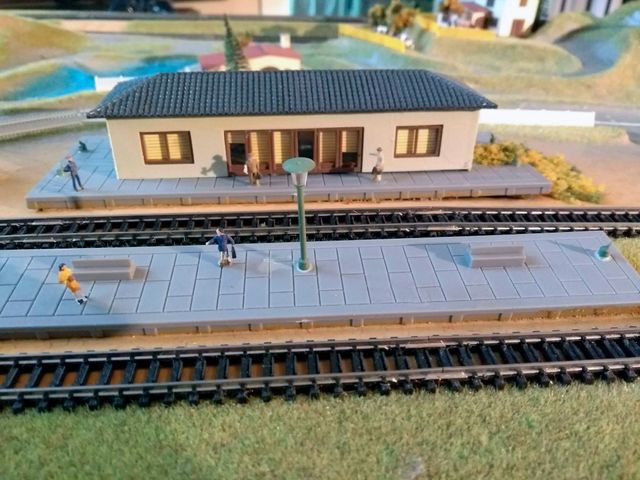 MAQUETA IBERTREN + TREN Y VAGONES. MODELO 801