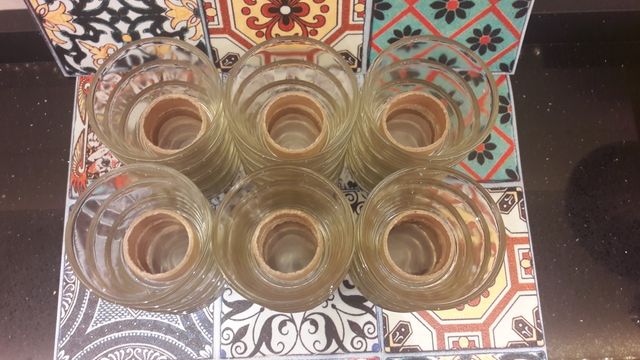 Portavelas vasitos cristal