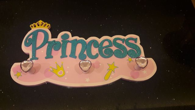 Perchero infantil Princess