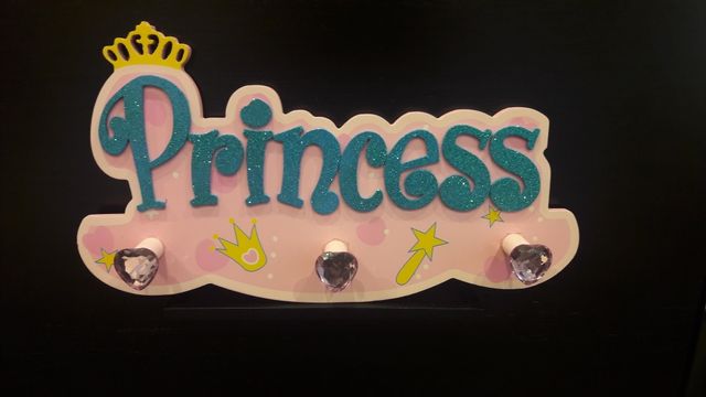 Perchero infantil Princess
