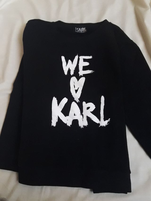 Sudadera de mujer Karl Lagerfeld negra