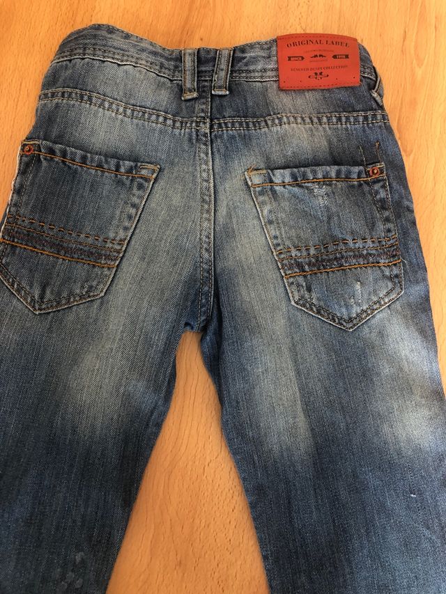 Pack de 2 vaqueros niño talla 7/8 Zara
