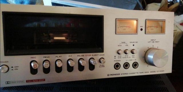 pioner stereo cassette tape modelo CT f 2121 