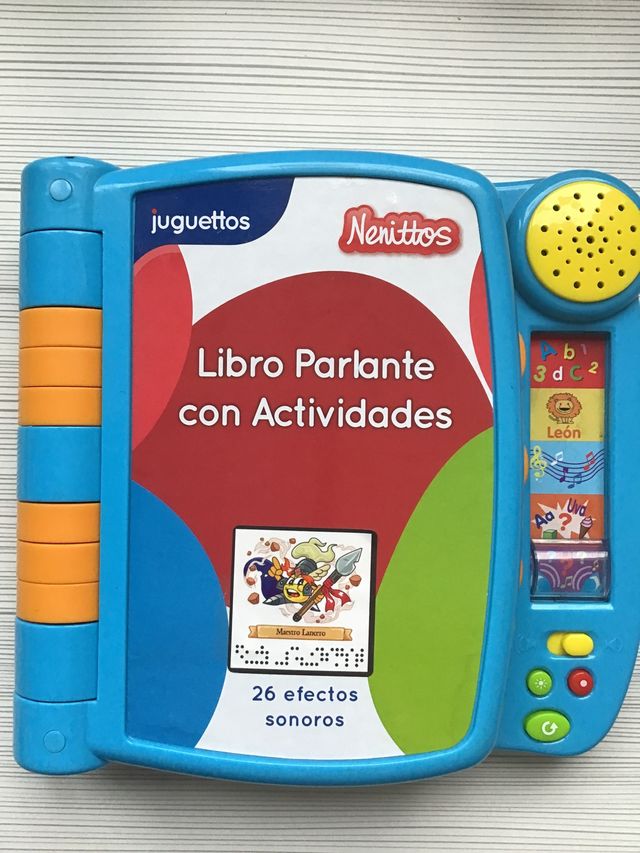 Nenittos Libro Parlante con Actividades