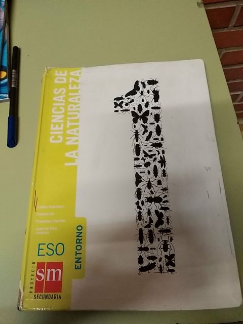 Libro de Ciencias de la Naturaleza de 1° de la ESO