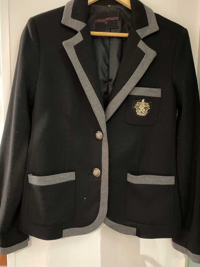 AMERICANA   T/S negra/grisRebajada