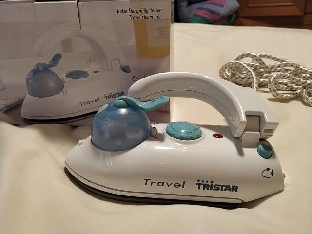 plancha de viaje de vapor