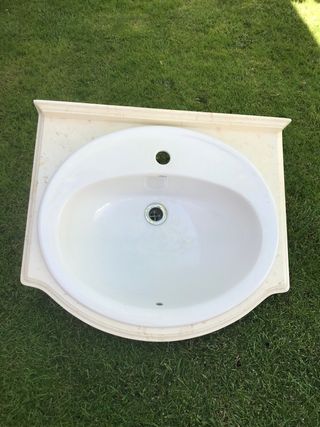 Encimera de mármol de segunda mano en Madrid en WALLAPOP