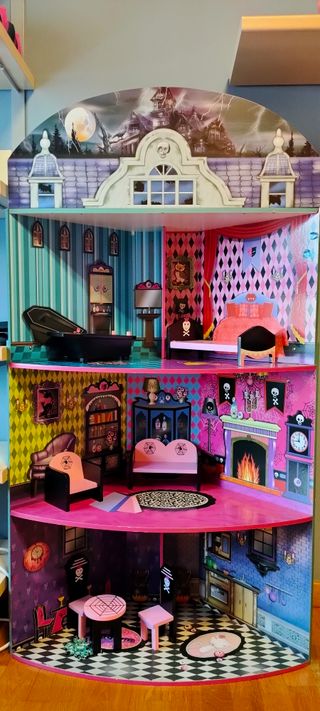 Casa De Muñecas = pequeña escala Bici del motor