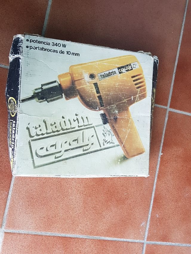 taladro antiguo taladrin