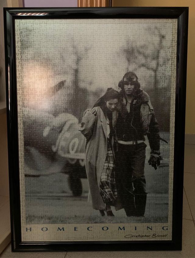 Puzzle blanco y negro. 