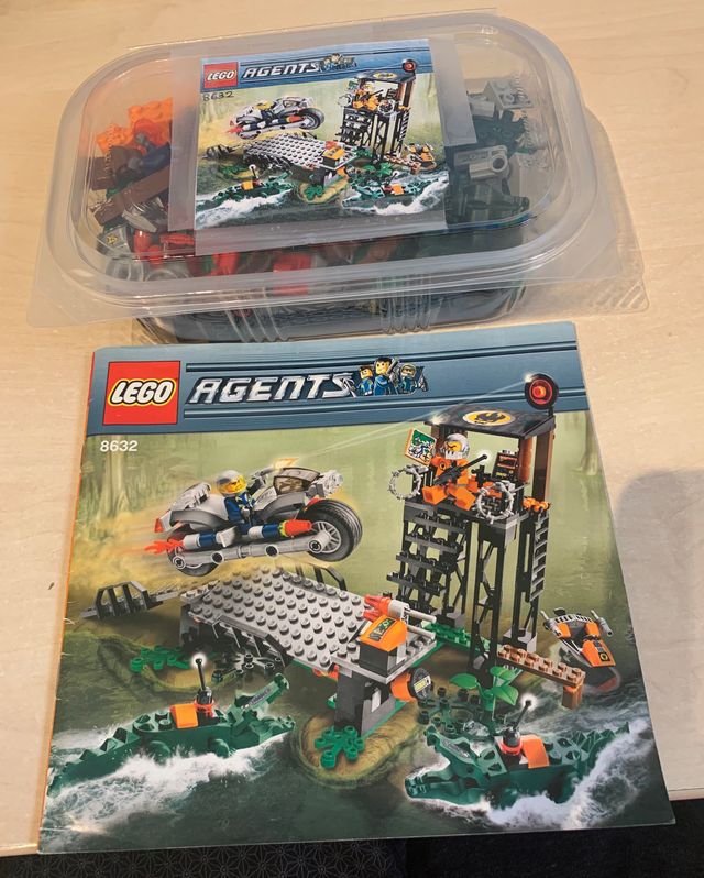 Lego Set Lego Agents 8632 Missione Di LEGO Agents 8632: Swamp Di