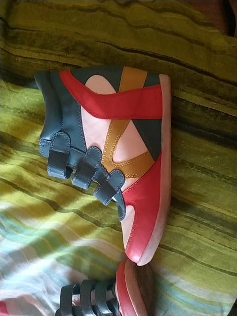 botines deportivos mustang cuñas nuevos