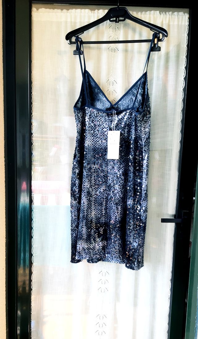 Vestido lentejuelas Zara NUEVO