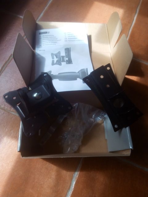 soporte de pared para TV de 10 a 22 pulgadas