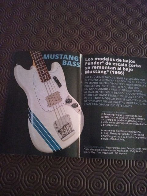 Ibritos Fender Guitarras y bajos.