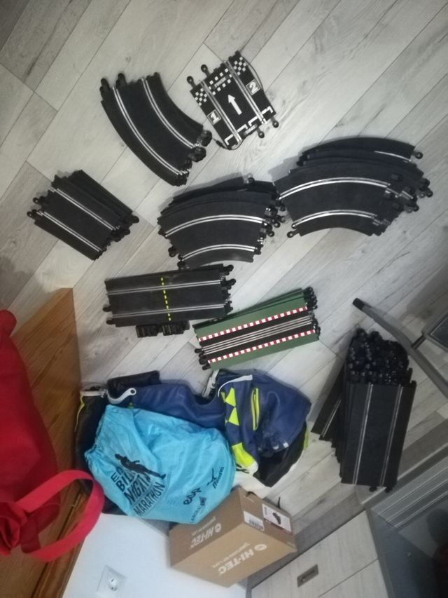 scalextric, piezas varias