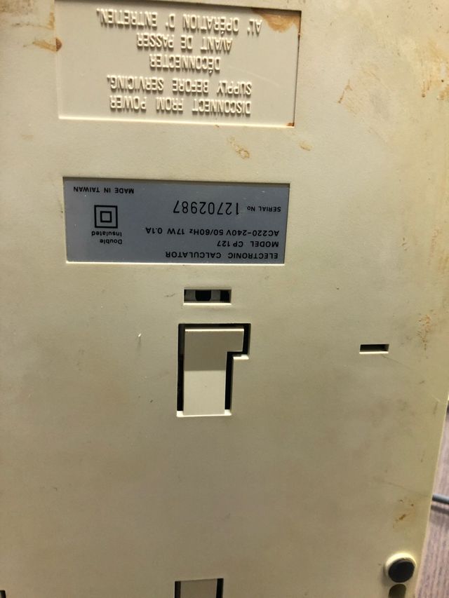 Calculadora digital electrónica