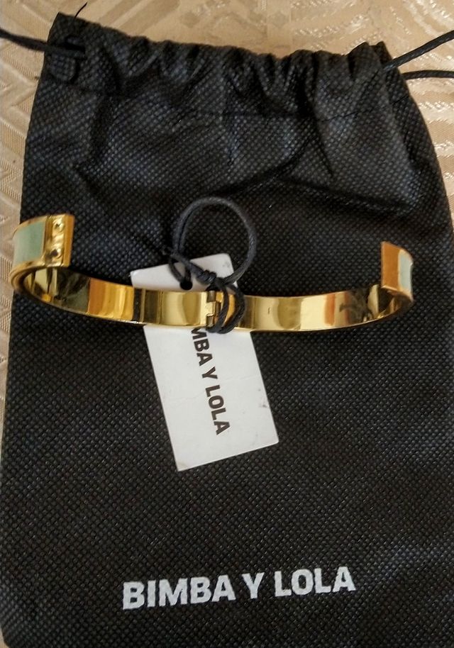 ÚLTIMA OFERTA Pulsera Bimba y Lola en Verde y Dora