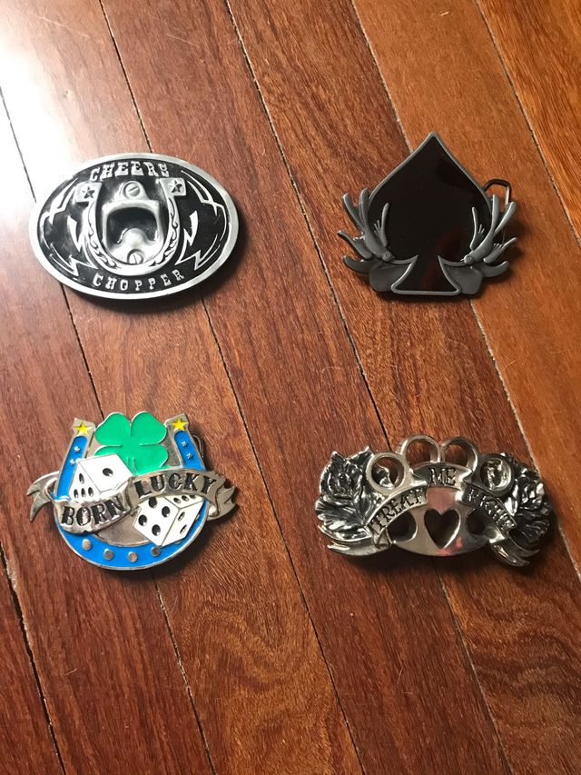 Fibbie per cinture vecchia scuola