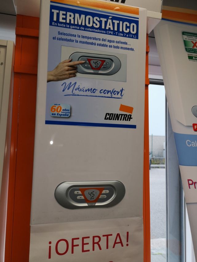 Calentador Estanco bajo nox Cointra de segunda mano por 250 € en Hazas