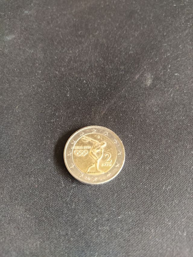 Moneda historica de 2€ Grécia