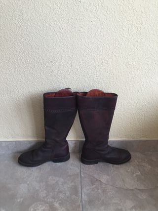 BOTAS HIPICA CAMPERAS PIEL de segunda mano por 55 EUR en Córdoba en WALLAPOP