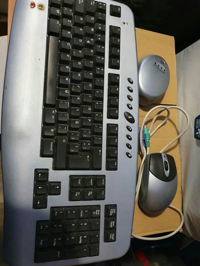 teclado y raton wireless