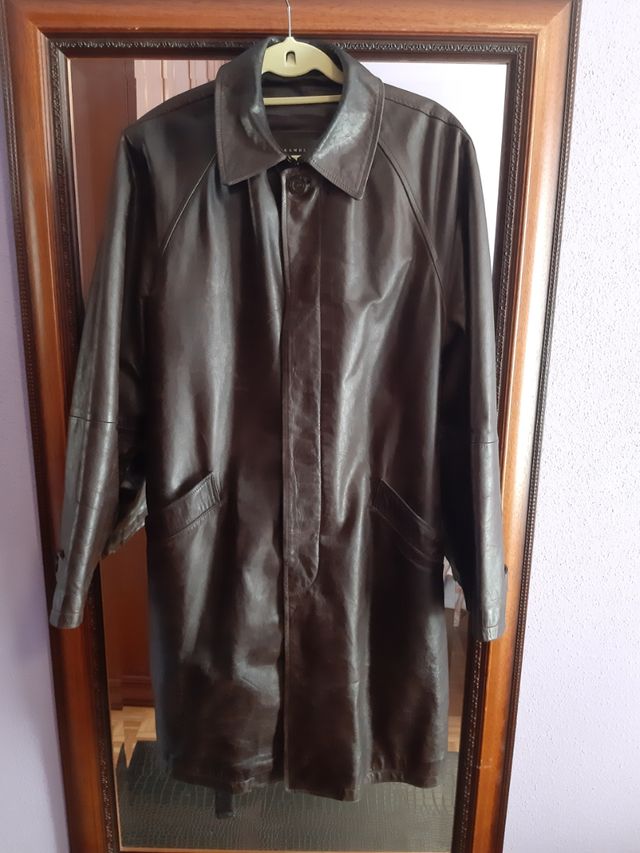 Abrigo de piel Caramelo