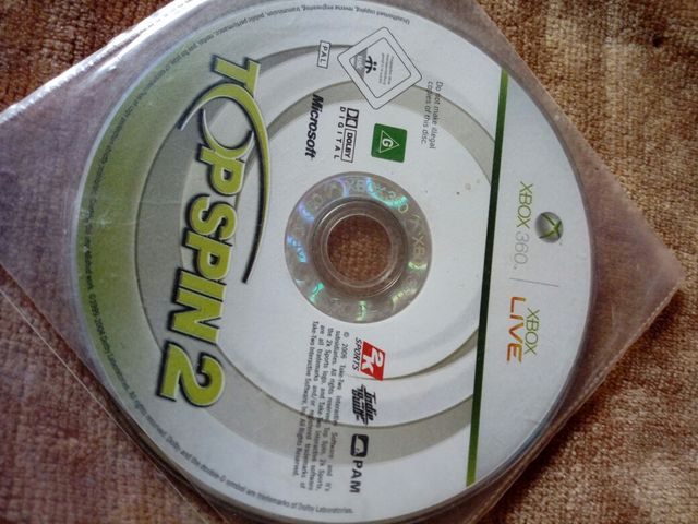 Top Spin 2 Xbox 360