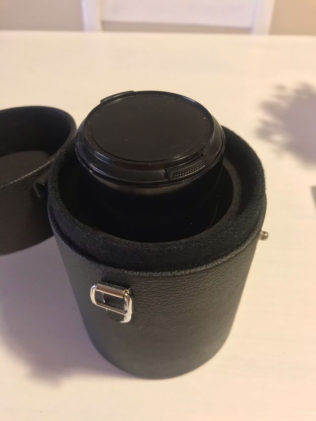 Tamron zoom 3.5 70-150mm con adaptado para fujica