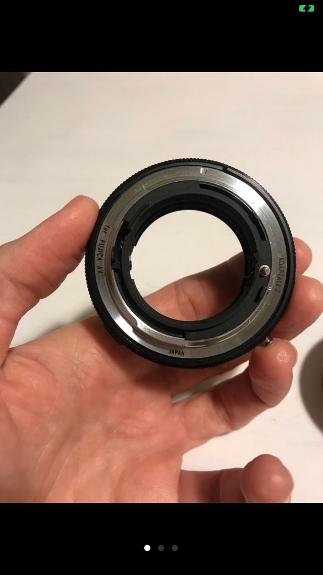 Tamron zoom 3.5 70-150mm con adaptado para fujica