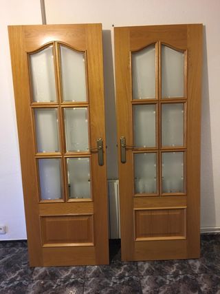 Puertas de roble de segunda mano en WALLAPOP