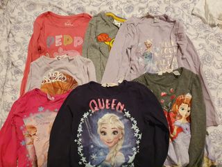 Disney Minnie Niñas Estampado Manga Corta Kimono de 2 piezas de este conjunto top talla 9-10 años