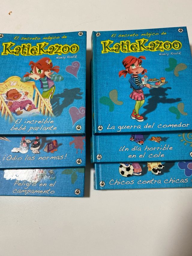 libros infantiles katie kazoo