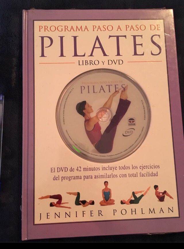 Pilates paso a paso. Libro y cd. Precintado.