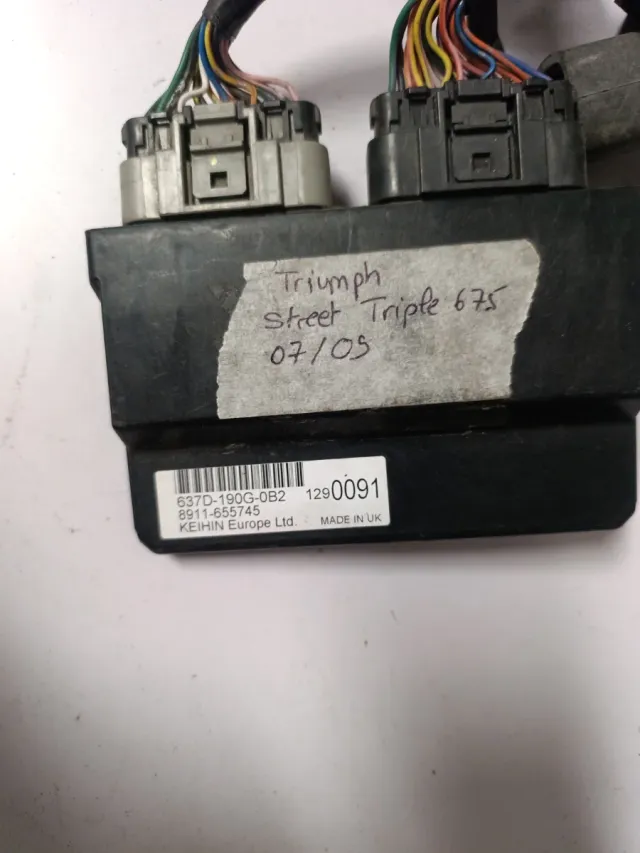 Triumph Street triple cdi, parte electrica