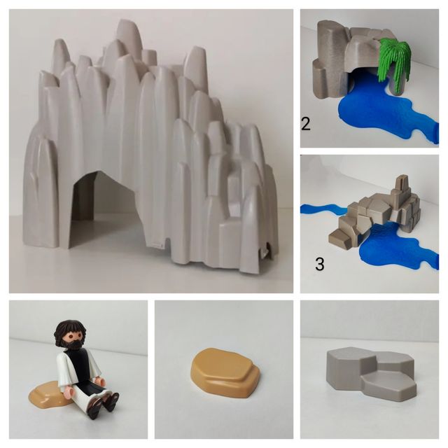 rocas de Playmobil