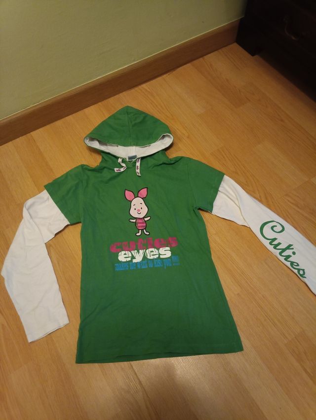 SUDERA FINA CON CAPUCHA PIGLET