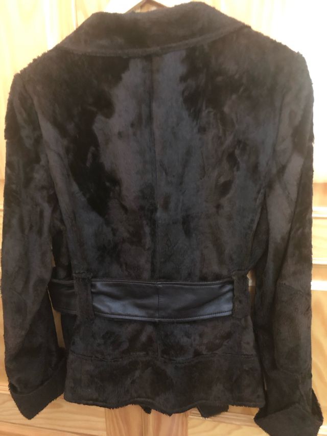 Chaqueta mujer piel sintética