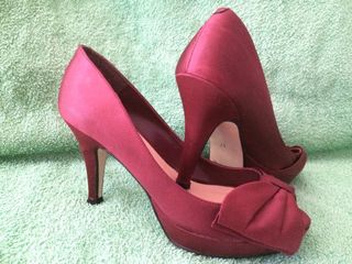 Zapatos de fiesta burdeos - Marypaz de segunda mano por 5 EUR en Fuengirola  en WALLAPOP