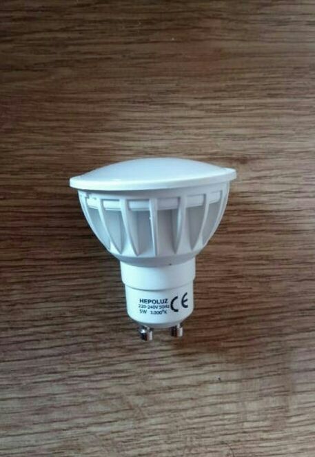 4 bombillas dicroicas Led 5W, GU10