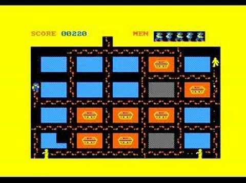 AMSTRAD CPC 464 GIOCO SU NASTRO «OH MUMMY»