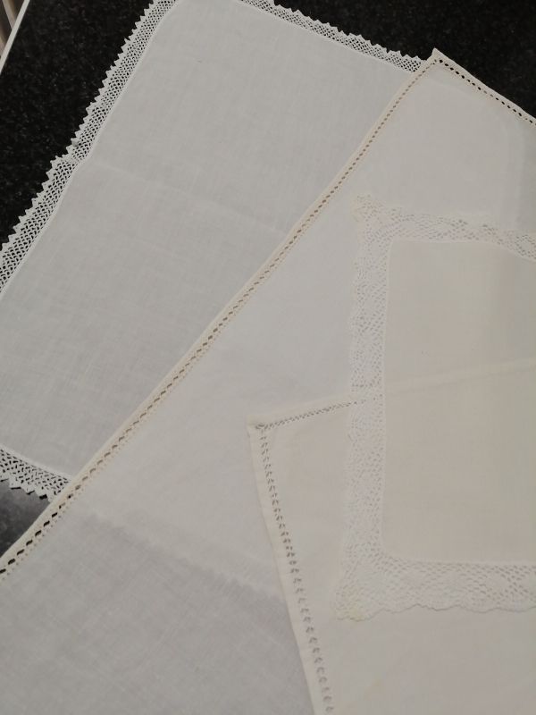 tapetes de mesa de hilo