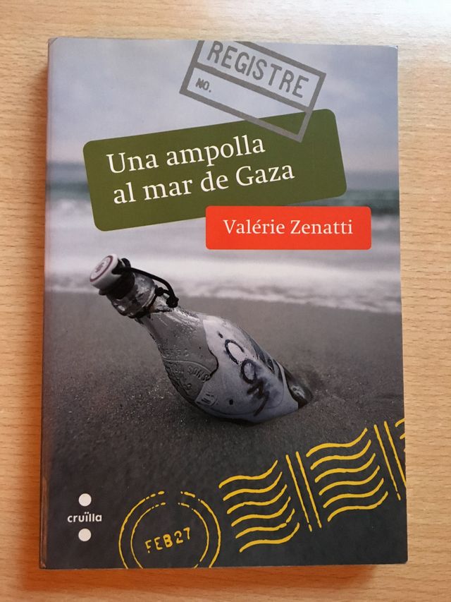 Libro NUEVO. Una ampolla al mar de Gaza.