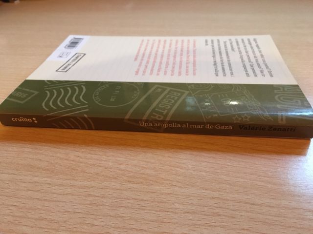 Libro NUEVO. Una ampolla al mar de Gaza.