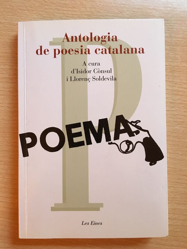 Libro. Antologia de poesia catalana.